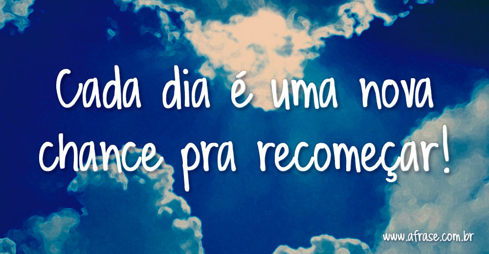 A Frase - Nova chance