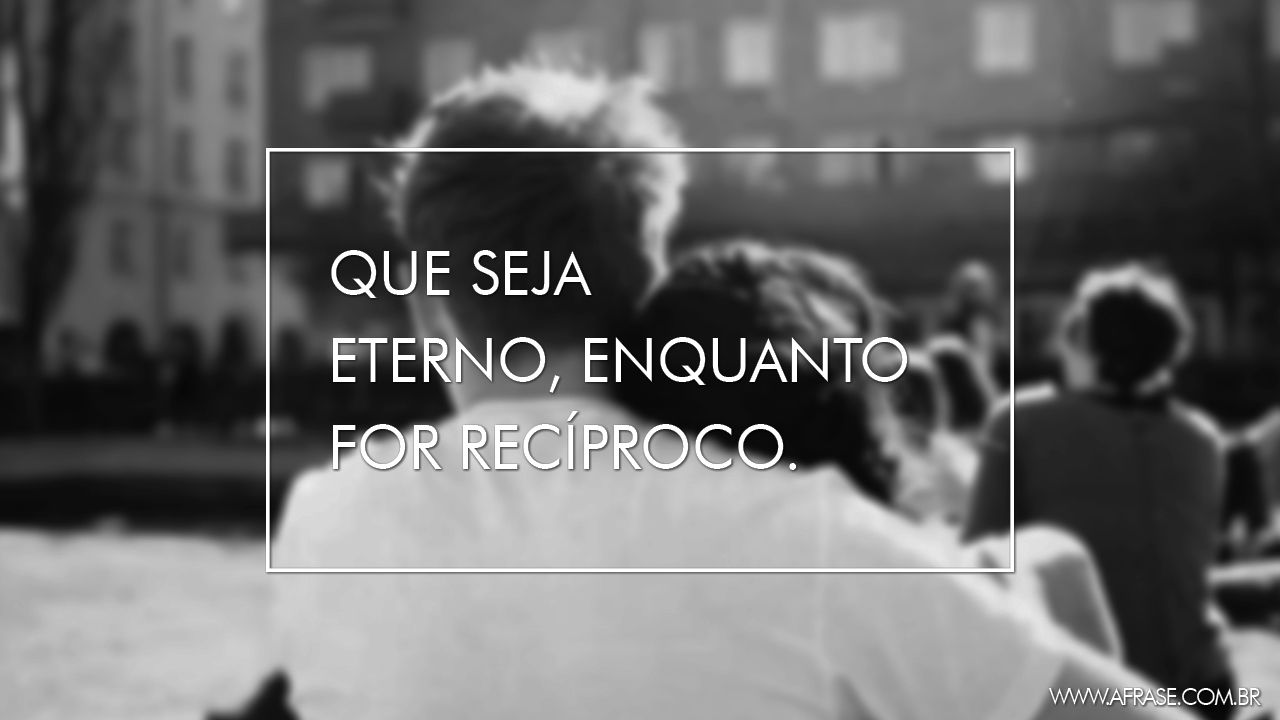 A Frase - Recíproco