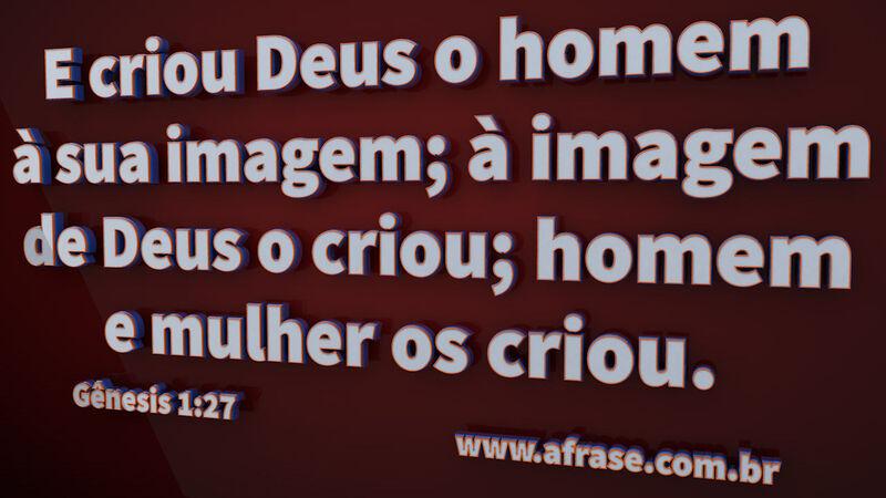 A Frase - Criou Deus O Homem à Sua Imagem