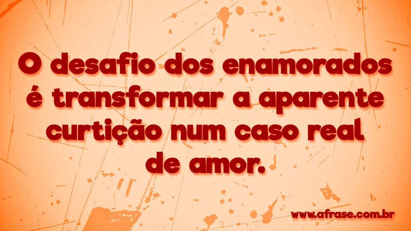 A Frase - Transforme num caso real