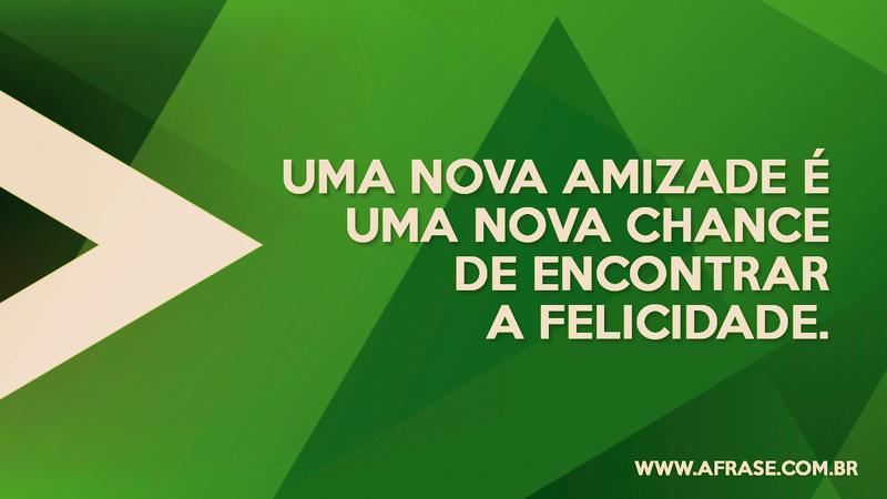 A Frase - Uma chance para felicidade